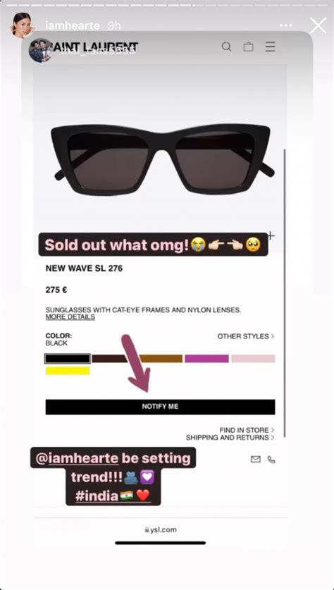 ysl beaute instagram|ysl sunglasses instagram.